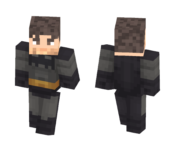 Batman (No Cowl) - Batman Minecraft Skins - image 1