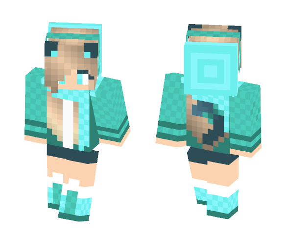 Fox Girl - Girl Minecraft Skins - image 1