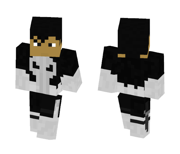 Download Free The Punisher Skin for Minecraft image 1 The Punisher - Male Minecraft Skins - image 1