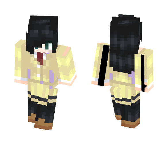 Tomoko Kuroki (Watamote) - Female Minecraft Skins - image 1