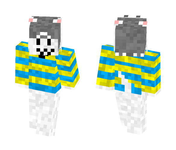 Temmie }|{Undertale Tem}|{ - Interchangeable Minecraft Skins - image 1