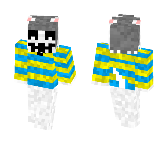 Temmie }|{Underswap Tem}|{ - Interchangeable Minecraft Skins - image 1