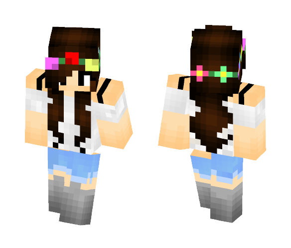 Flowers~Donutflower - Female Minecraft Skins - image 1