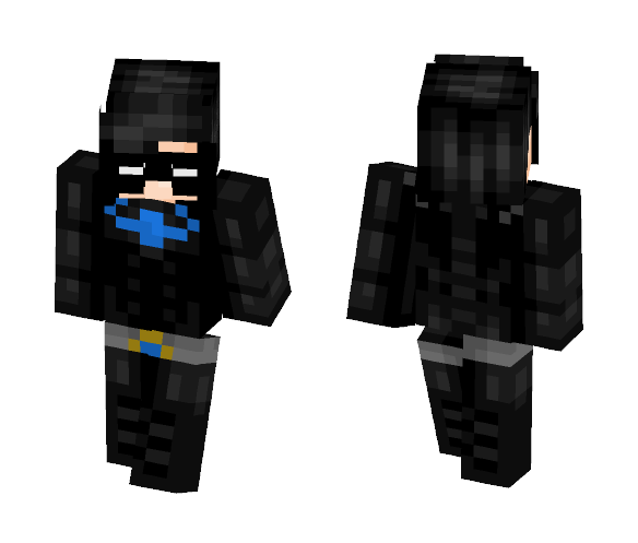 Nightwing - Male Minecraft Skins - image 1
