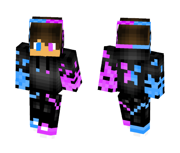 Fire boy mixture - Boy Minecraft Skins - image 1