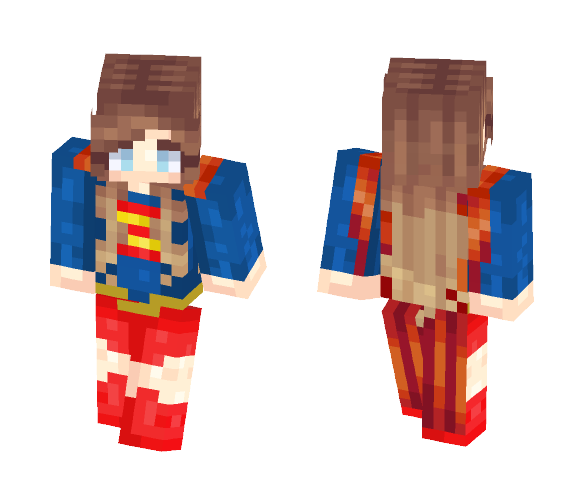 Supergirl - Female Minecraft Skins - image 1
