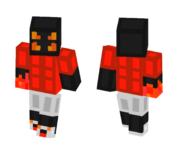 Download Free A sun demon. Skin for Minecraft image 1 A sun demon. - Other Minecraft Skins - image 1