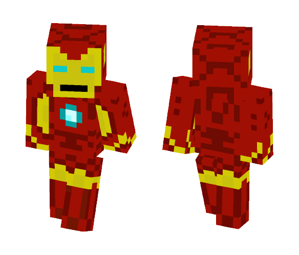 Iron Man - Male Minecraft Skins - image 1