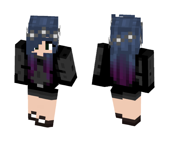 eмo girl - Girl Minecraft Skins - image 1