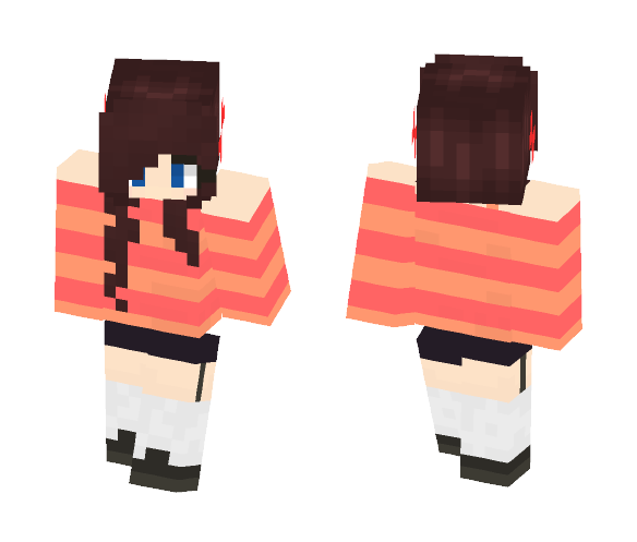 Stripes - Female Minecraft Skins - image 1