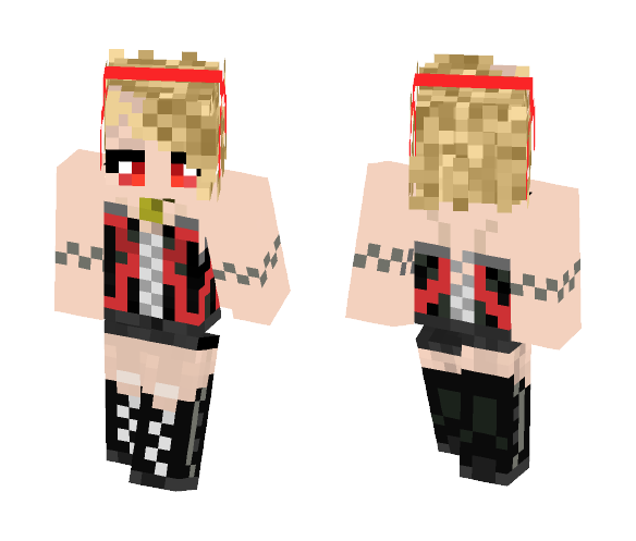 Download Free Cute Corset girl Skin for Minecraft image 1 Cute Corset girl - Cute Girls Minecraft Skins - image 1