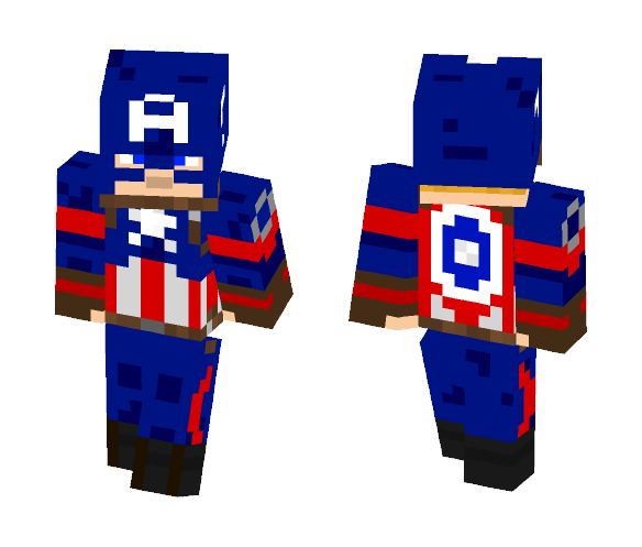 Captain America - Comics Minecraft Skins - image 1