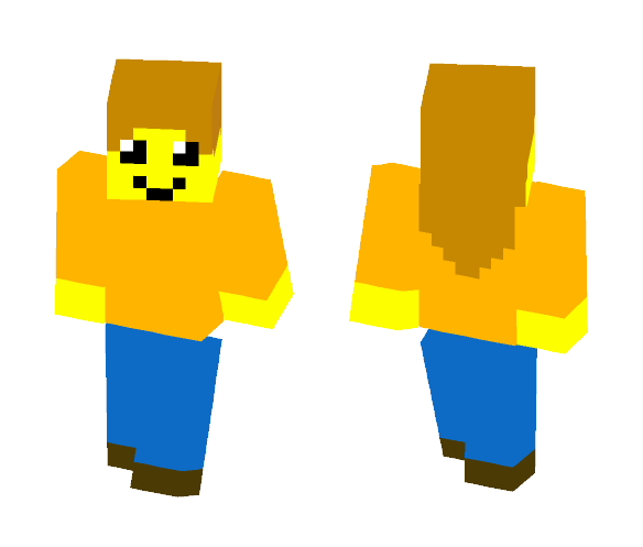 Smiley Sundae (hair) - Female Minecraft Skins - image 1