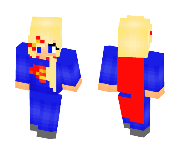Supergirl - Female Minecraft Skins - image 1