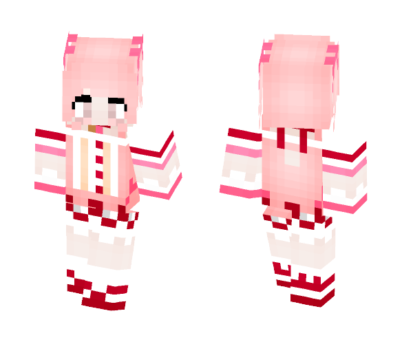 Download Free Madoka Kaname - Madoka Magica Skin for Minecraft image 1 Madoka Kaname - Madoka Magica - Female Minecraft Skins - image 1