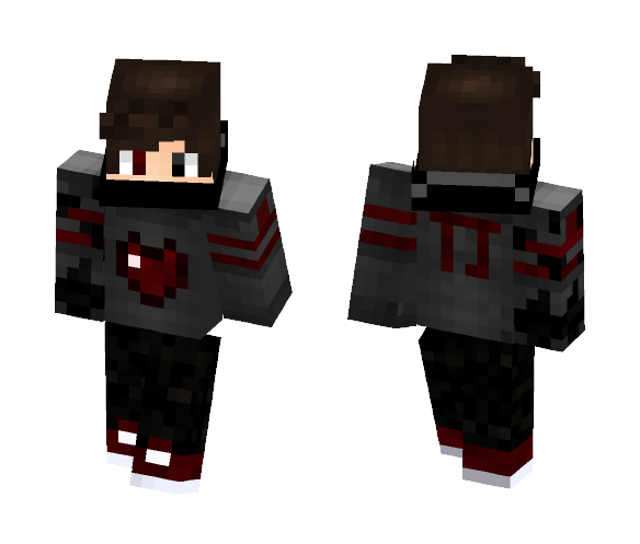 Half Human Half Robot - Male Minecraft Skins - image 1