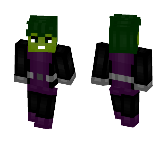 Teen Titans - Beast boy - Boy Minecraft Skins - image 1
