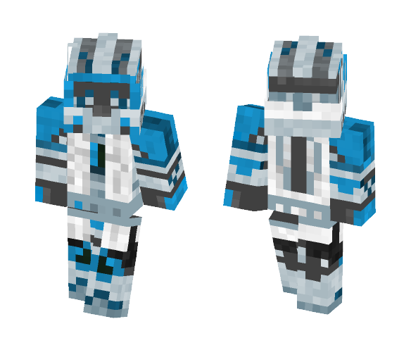 Download Free Commander Alpha Skin for Minecraft image 1 Commander Alpha - Male Minecraft Skins - image 1
