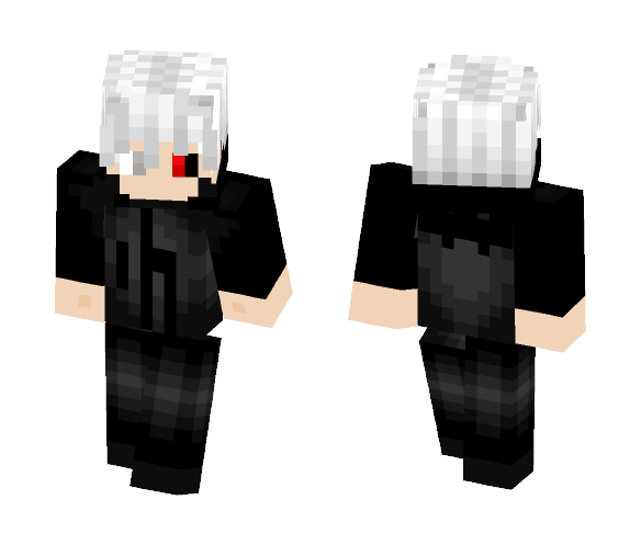 Kaneki - Male Minecraft Skins - image 1