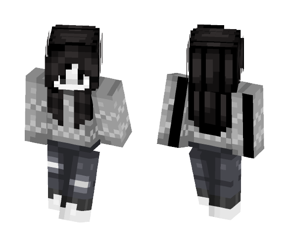 Monochromatic Child - Female Minecraft Skins - image 1