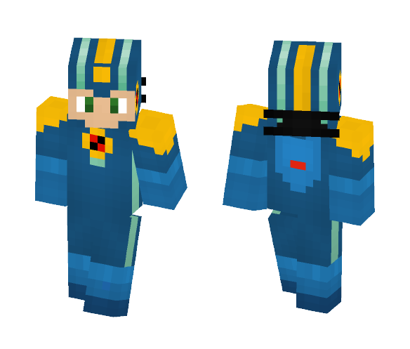 Megaman.EXE - MMBN Series - Male Minecraft Skins - image 1