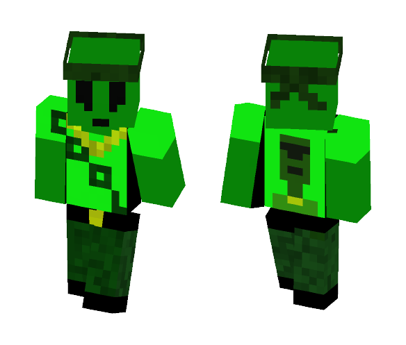 Cool Alien - Male Minecraft Skins - image 1