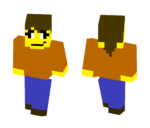 Smiley | Riddle School - Female Minecraft Skins - image 1