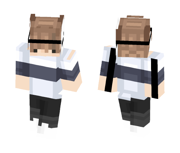 Boy with mask - Boy Minecraft Skins - image 1