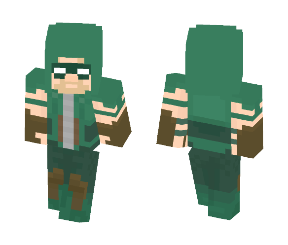 Green Arrow (Rebirth) - Male Minecraft Skins - image 1