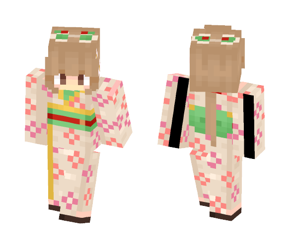 Download Free Yorita Yoshino -Sakura no Koro- Skin for Minecraft image 1 Yorita Yoshino -Sakura no Koro- - Female Minecraft Skins - image 1