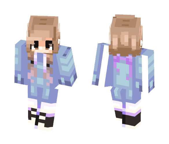 Blurple - Female Minecraft Skins - image 1