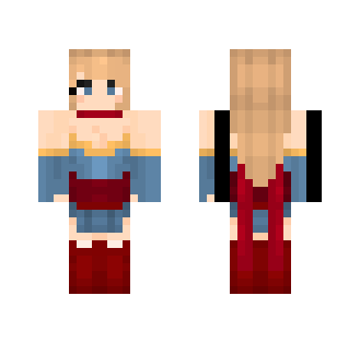 Supergirl | Bombshells - Female Minecraft Skins - image 2