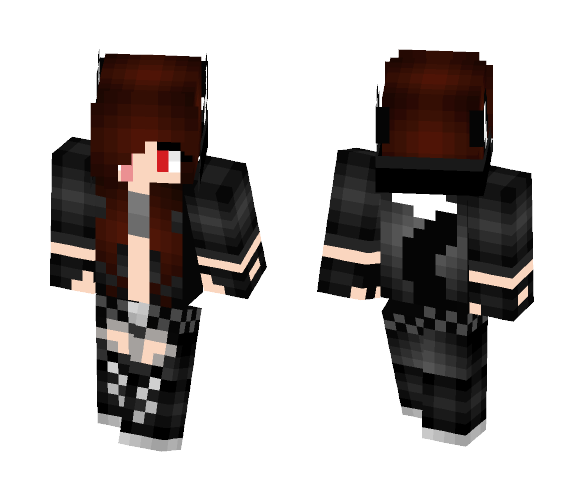Aaron Girl 'Wolf' - Girl Minecraft Skins - image 1