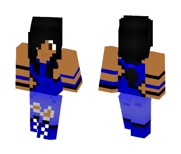 Download Free Riped Shirt Girl Skin for Minecraft image 1 Riped Shirt Girl - Girl Minecraft Skins - image 1