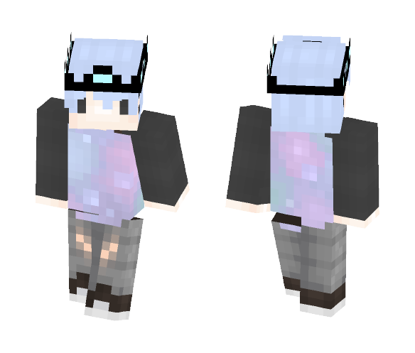 Pastel Goth - Male Minecraft Skins - image 1