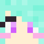 Download Free Gothic Flower Girl Skin for Minecraft image 3 Gothic Flower Girl - Girl Minecraft Skins - image 3