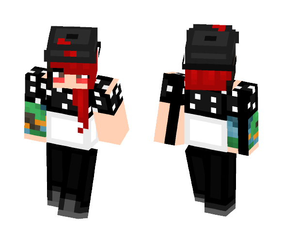 ~ Genderbent Josh Dun redo! ~ - Female Minecraft Skins - image 1