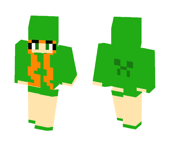 Creeper Girl - Girl Minecraft Skins - image 1