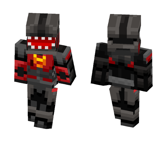 Sharkface - Red vs Blue (season 9) - Male Minecraft Skins - image 1