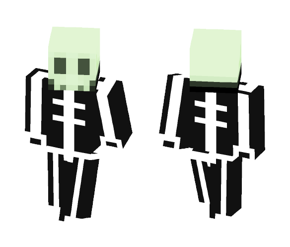 It has A Glowing Gel Head!!!! - Male Minecraft Skins - image 1
