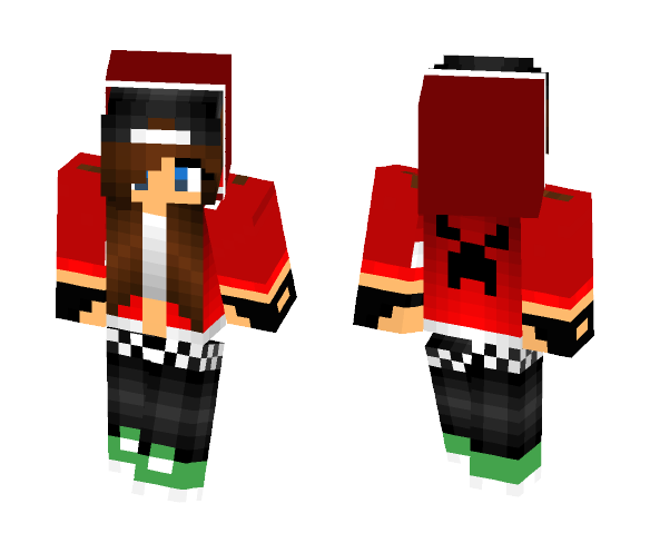 Skater Gurl - Female Minecraft Skins - image 1