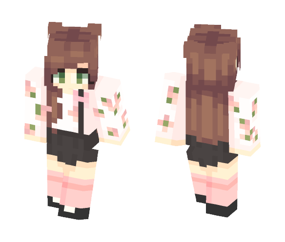 ???? | flowers - Female Minecraft Skins - image 1