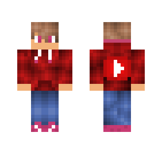 Purple And Red Youtuber