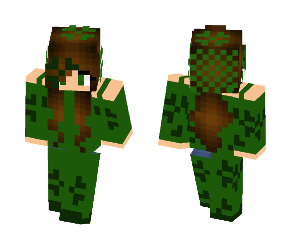 St Patricks's day girl - Girl Minecraft Skins - image 1