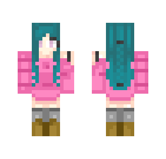 Pink Sweater...