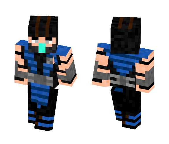 Sub Zero - Male Minecraft Skins - image 1