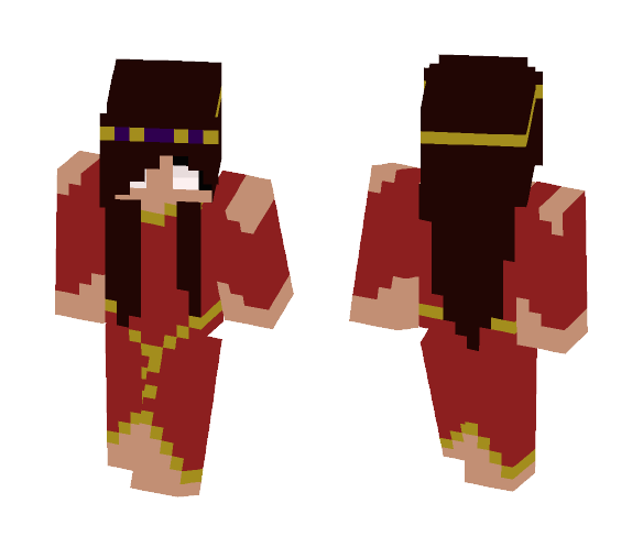 Herobrine's daughter --G - Female Minecraft Skins - image 1