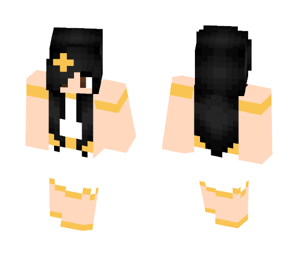 On Angel Wings - Female Minecraft Skins - image 1