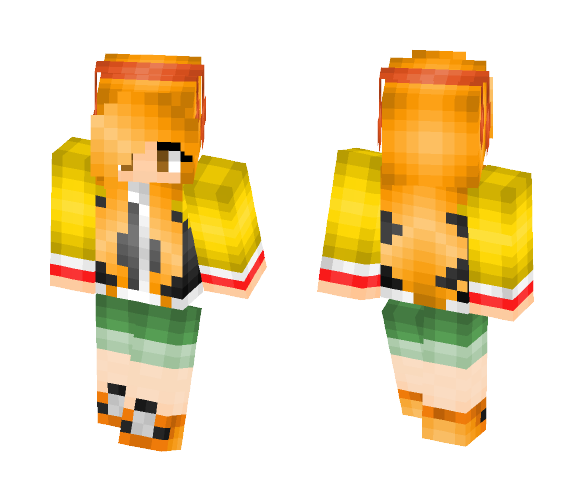 Female Hideyoshi (Tokyo Ghoul) - Female Minecraft Skins - image 1