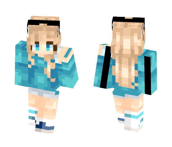 200 // summer woes - Female Minecraft Skins - image 1
